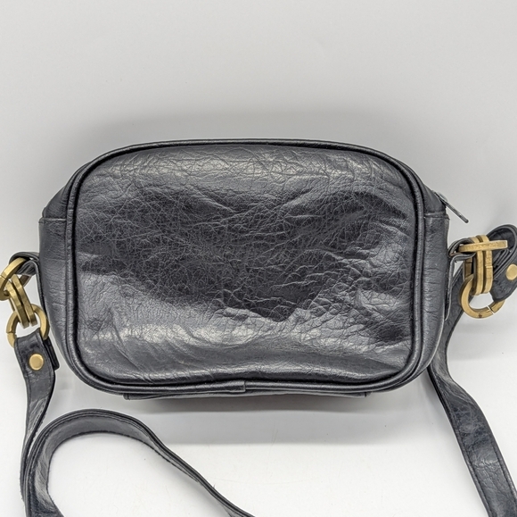 Vintage Gianni Black Leather Purse - Picture 5 of 11